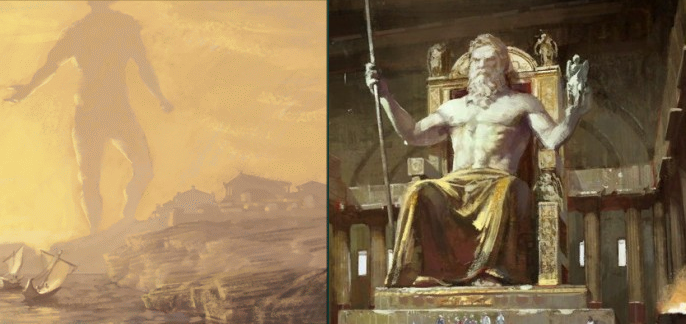 Le 7 Meraviglie Del Mondo La Statua Di Zeus E Il Colosso Di Rodi Restorica